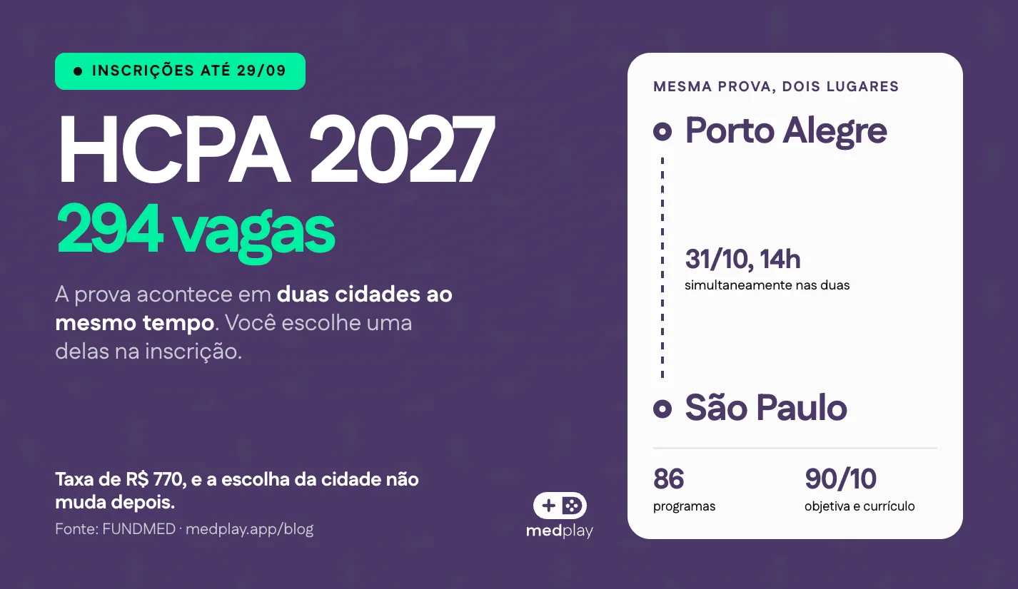 Fachada do Hospital de Clínicas de Porto Alegre, hospital universitário federal ligado à UFRGS